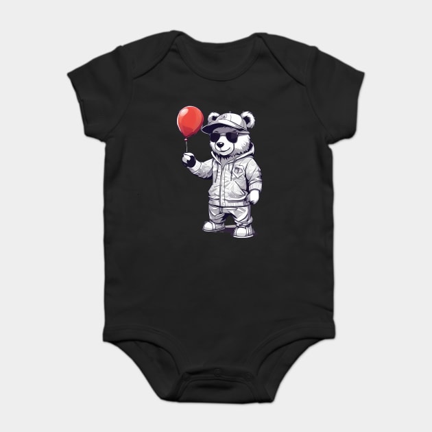 Red Balloon Baby Bodysuit by animegirlnft